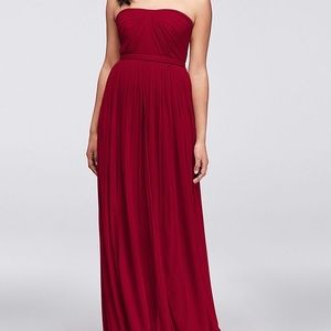 Versa mesh convertible David’s Bridal dress